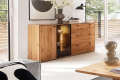 Assini von MCA - Wohnwand 1007685 Ast-/ Balkeneiche