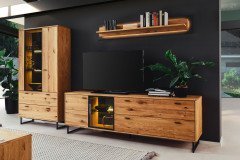 Arezzo von MCA - Wohnwand 1007830 Ast-/ Balkeneiche/ anthrazit