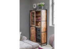 Diego-living von GUTMANN - Couchtisch 68468 Mangoholz/ Metall