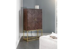 Fishbone von GUTMANN - Lowboard 68257 aus Mangoholz