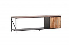 Flip-living von GUTMANN - Lowboard 67726 Akazie/ Metall