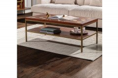 Hexagon-living von GUTMANN - Beistelltisch 67826 aus Akazie