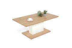 Matadi von MCA - Wohnwand dreiteilig aus Ast-/ Balkeneiche