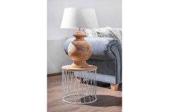 Ivory von GUTMANN - Beistelltisch-Set 63349 aus Akazie/ Metall