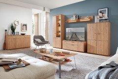 Baabe von Stralsunder - Wohnwand  Risseiche