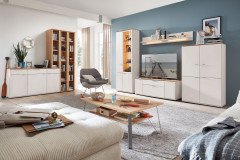 Baabe von Stralsunder - Wohnwand  Risseiche