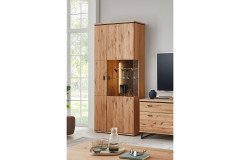 Tunis von IDEAL Möbel - Lowboard in Asteiche mit Stein-Akzent