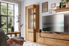 Aruba-living von SKALIK - Wandboard aus massiver Eiche natur geölt