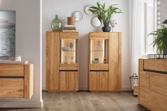 Aruba-living von SKALIK - Wandboard aus massiver Eiche natur geölt