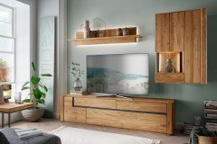 Aruba-living von SKALIK - Wandboard aus massiver Eiche natur geölt