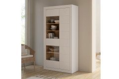 Lefkadas von Forte - Sideboard white/ Mauvella Oak