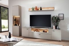 Lüttich von MCA - TV-Unterteil mit Glasausschnitt im Deckblatt