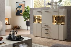 Como von Wohnconcept - Wandboard mit einem Glasablageboden