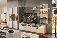 Como von Wohnconcept - Wandboard mit einem Glasablageboden
