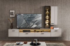 Como von Wohnconcept - Wandboard mit einem Glasablageboden