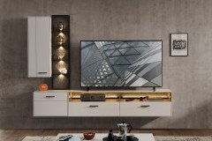 Como von Wohnconcept - Wandboard mit einem Glasablageboden