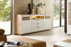 Minoa von Wohnconcept - TV-Unterteil inklusive Kabeldurchlass