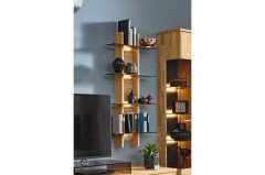 Portland-living von Musterring - Couchtisch Wildeiche mit Bronzeglas
