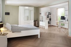 Nice4Home-F von Rauch Orange - Raumteiler mit Schräge weiß