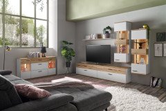 Quincy von set one by Musterring - Couchtisch ZAMT03 anthrazit/ Eiche