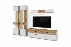 Quincy von set one by Musterring - Couchtisch ZAMT03 anthrazit/ Eiche