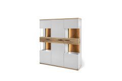 Quincy von set one by Musterring - Couchtisch ZAMT03 anthrazit/ Eiche