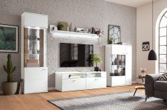 Tacoma von set one by Musterring - Highboard in Graphit