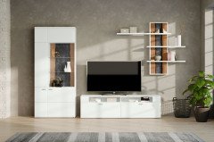 Tacoma von set one by Musterring - Highboard in Graphit