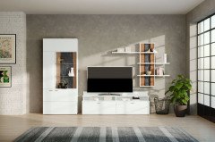 Tacoma von set one by Musterring - Highboard in Graphit