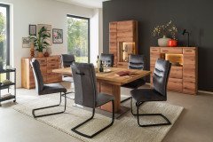 Naxos von MCA - Wohnwand in Eiche Evoke