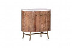 Slat von GUTMANN - Lowboards 70221 Mango/ Metall