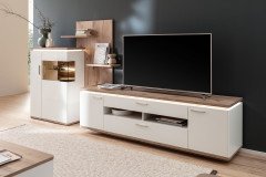 Palermo von MCA - Wohnwand in Soft white