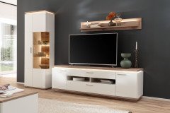 Palermo von MCA - Wohnwand in Soft white