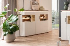 Palermo von MCA - Wohnwand in Soft white