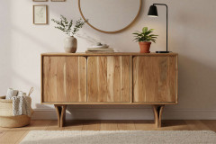 Wave-living von SIT Möbel - Konsolentisch aus massiver Akazie