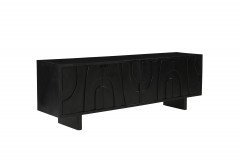 Black Smooth von SIT Möbel - Beistelltisch Mangoholz, massiv