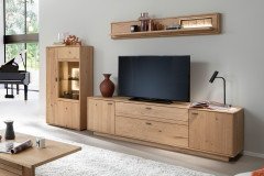 Freeport von MCA - Wohnwand dreiteilig, Ast-/ Balkeneiche