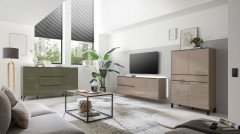 Reno-living von set one by Musterring - Sideboard KO-221 olivgrün