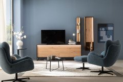 Yola von SCHÖNER WOHNEN - Wohnwand V20 Kerneiche natur