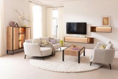 Yola von SCHÖNER WOHNEN - Wohnwand V20 Kerneiche natur